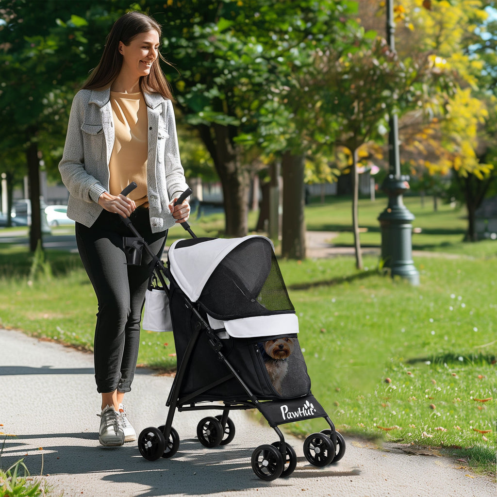 EasyComfort hondenbuggy met 2 netvensters 76x44x103 cm