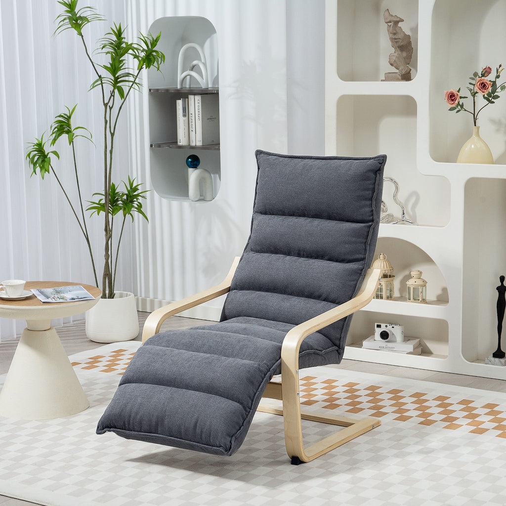 EasyComfort Poltrona Relax in Legno fauteuil, donkergrijs