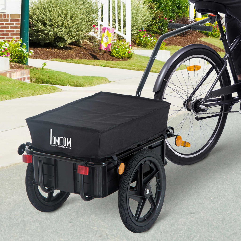 EASYCOMFORT Trailer Bicycle Trolley Steel Object Holder, 144x59x80cm