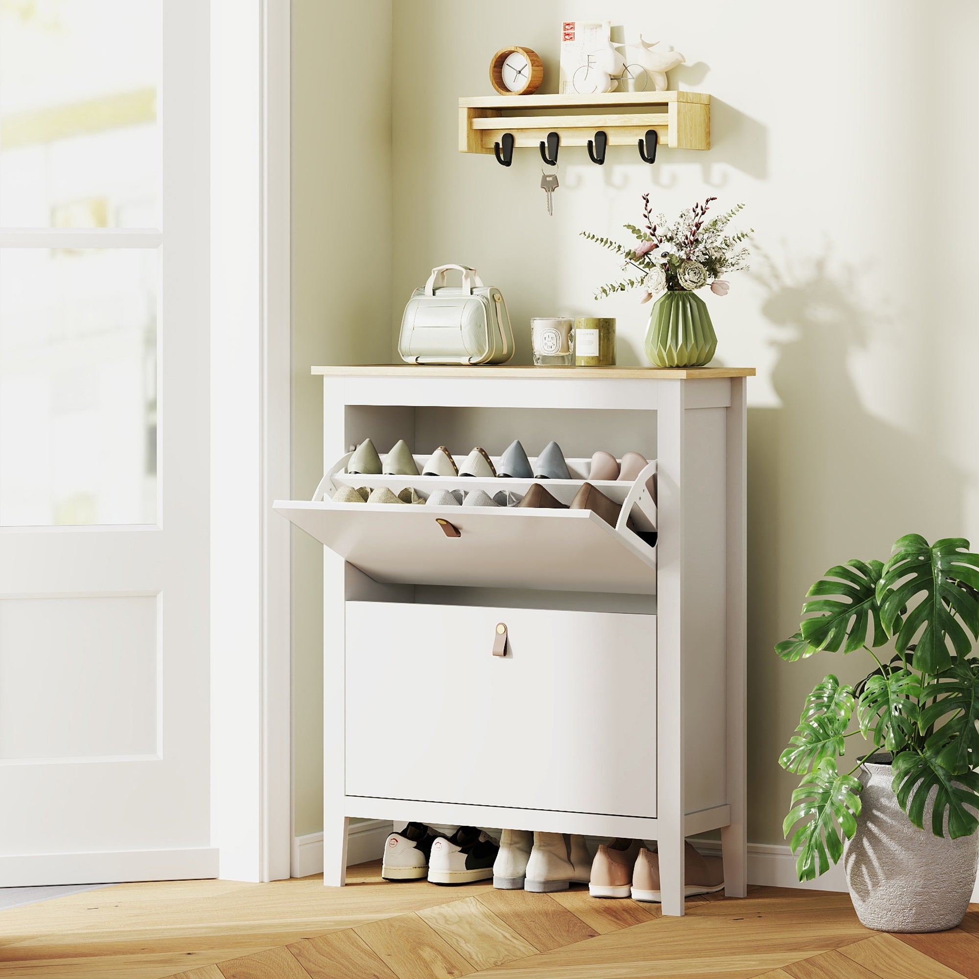 EasyComfort Scarpiera Slim schoenenkast 14 paar, 80x24x95.5 cm