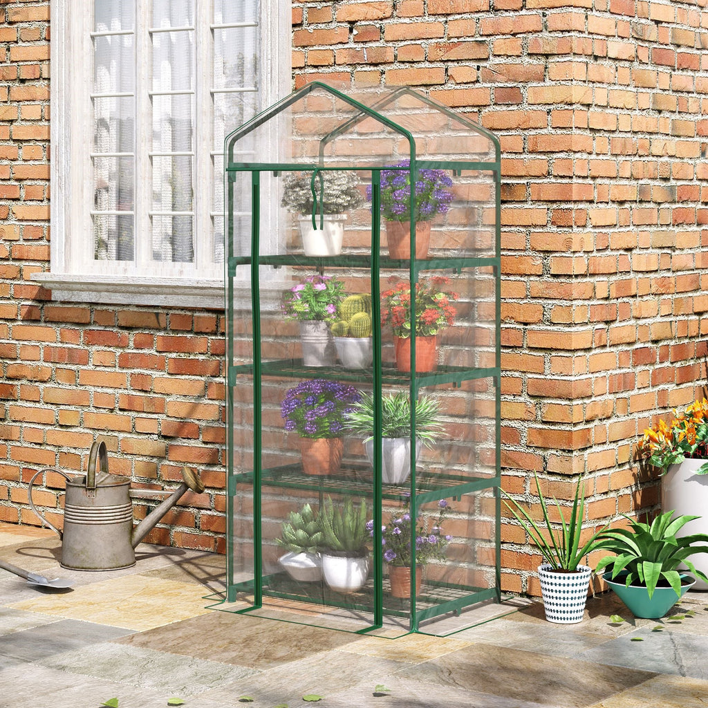 EasyComfort Compatta balkonkas - 4 planken, 70x50x160 cm