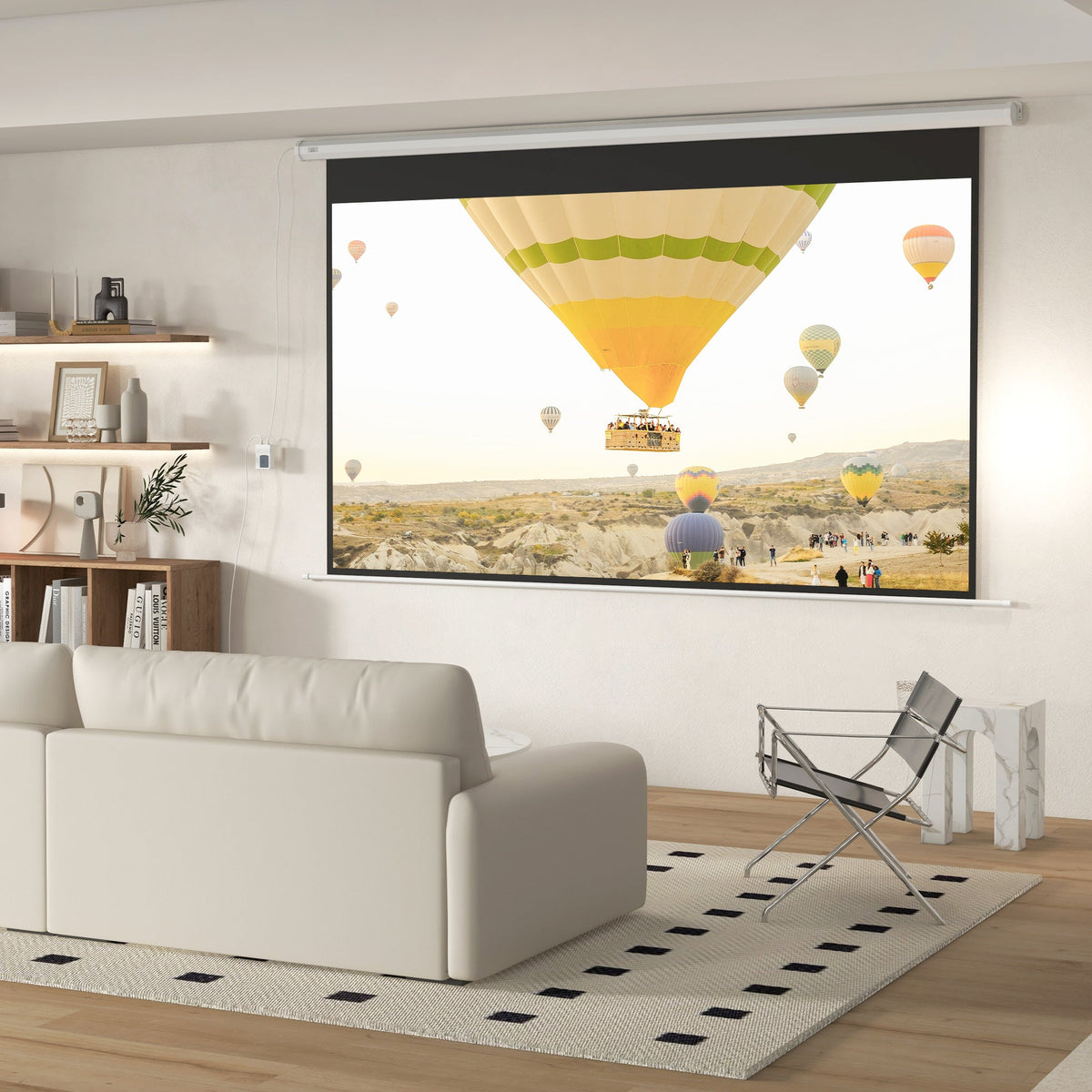 EasyComfort 120" projectiescherm 16:9 gemotoriseerd