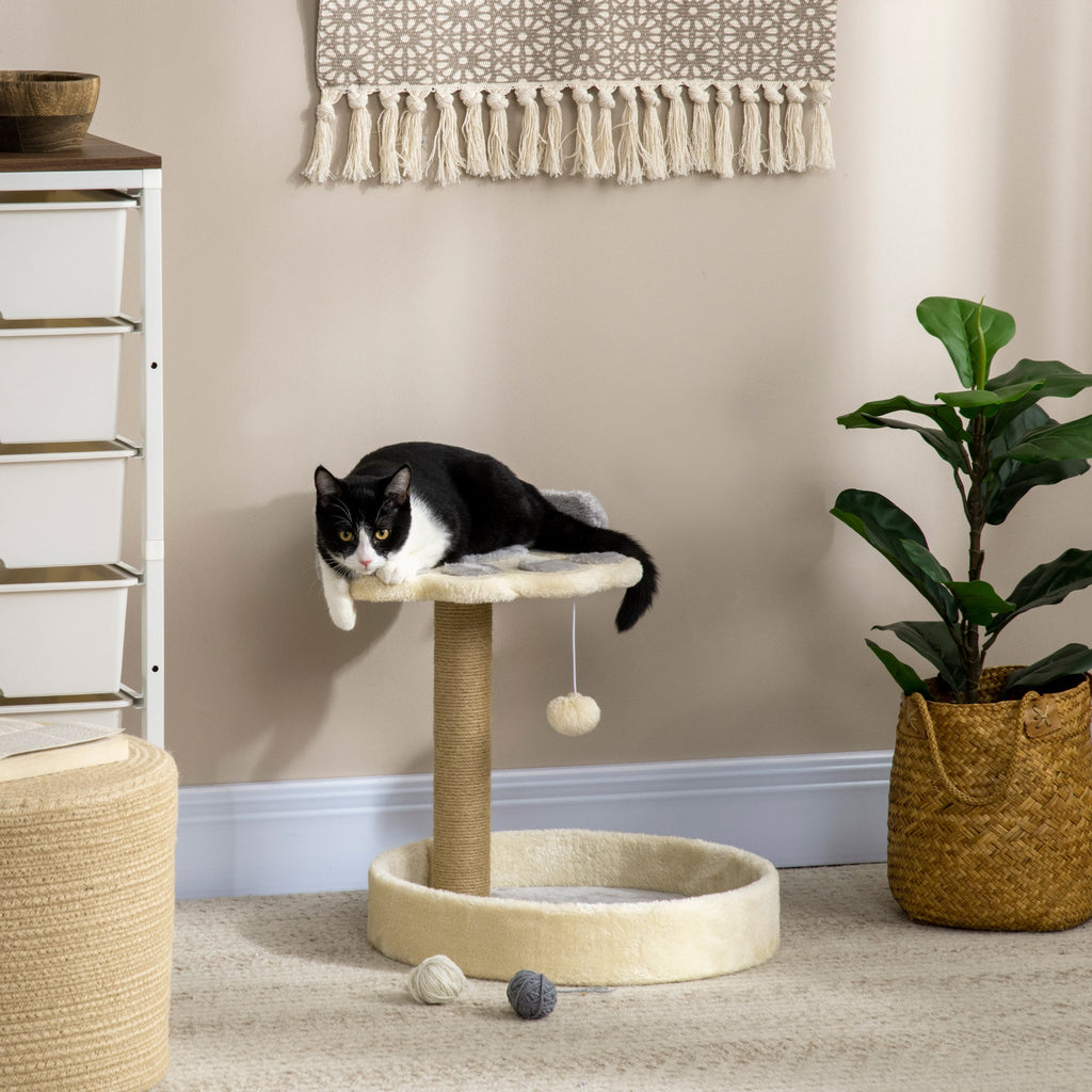 EasyComfort Krabpaal met ligbedden 41x41x44 cm