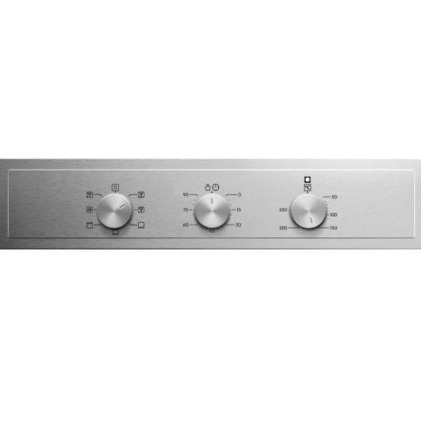 Electrolux EOH2H00BX Built-In Electric Ventilated Oven 58 Liters Energy Class A 60 cm Series 300 AquaClean Anti-fingerprint Stainless Steel