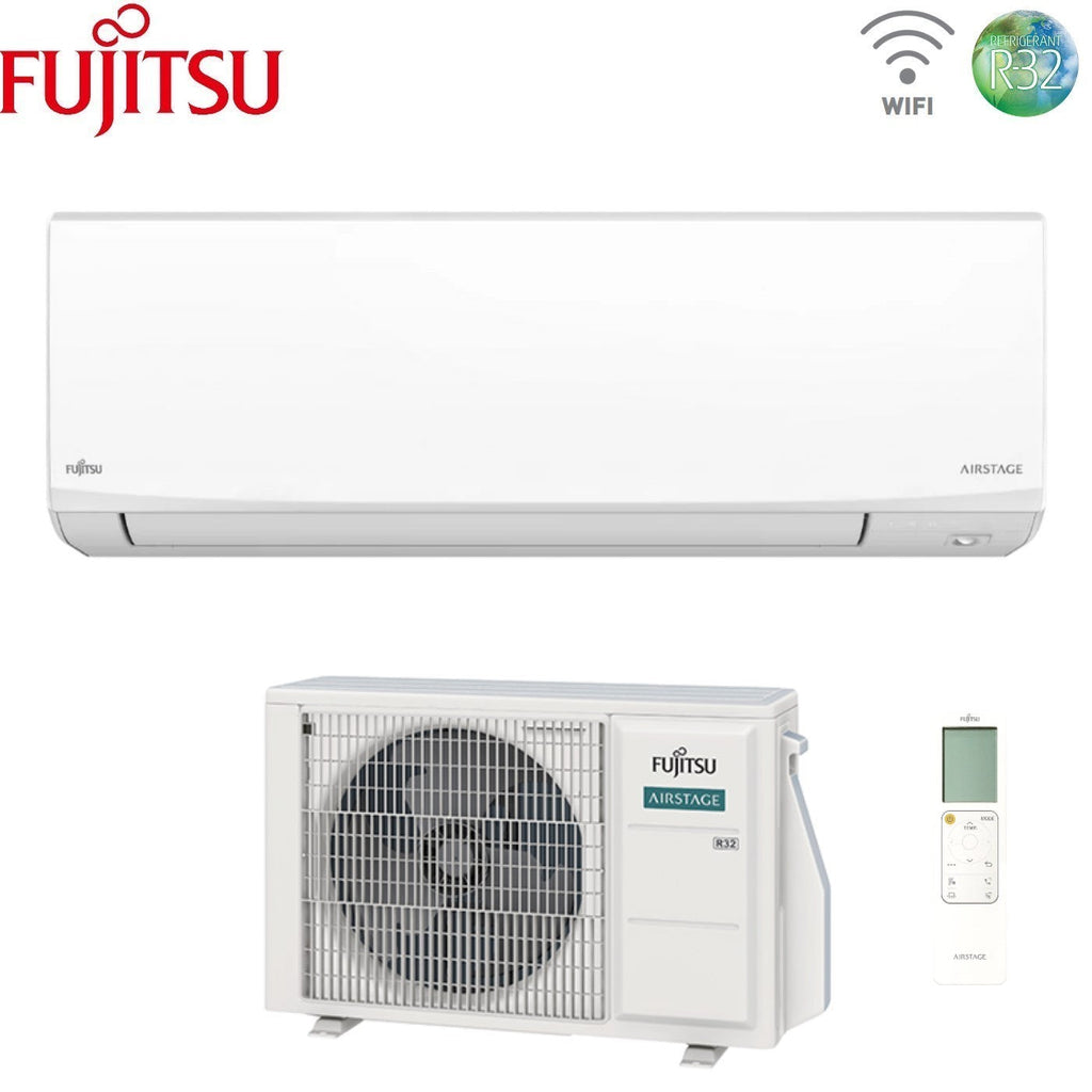 Condizionatore Fujitsu KJ White 7000 Btu ASEH07KJCAL R-32 Wi-Fi Integrato