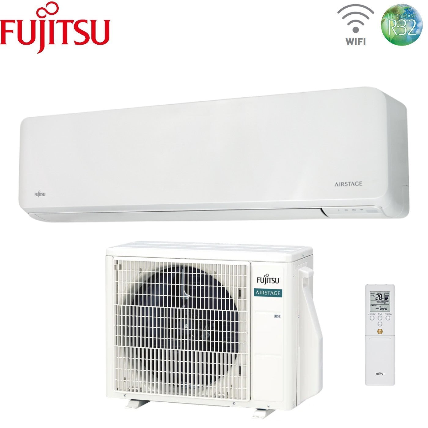Fujitsu KM Large airconditioner 18000 Btu ASEG18KMTE R-32
