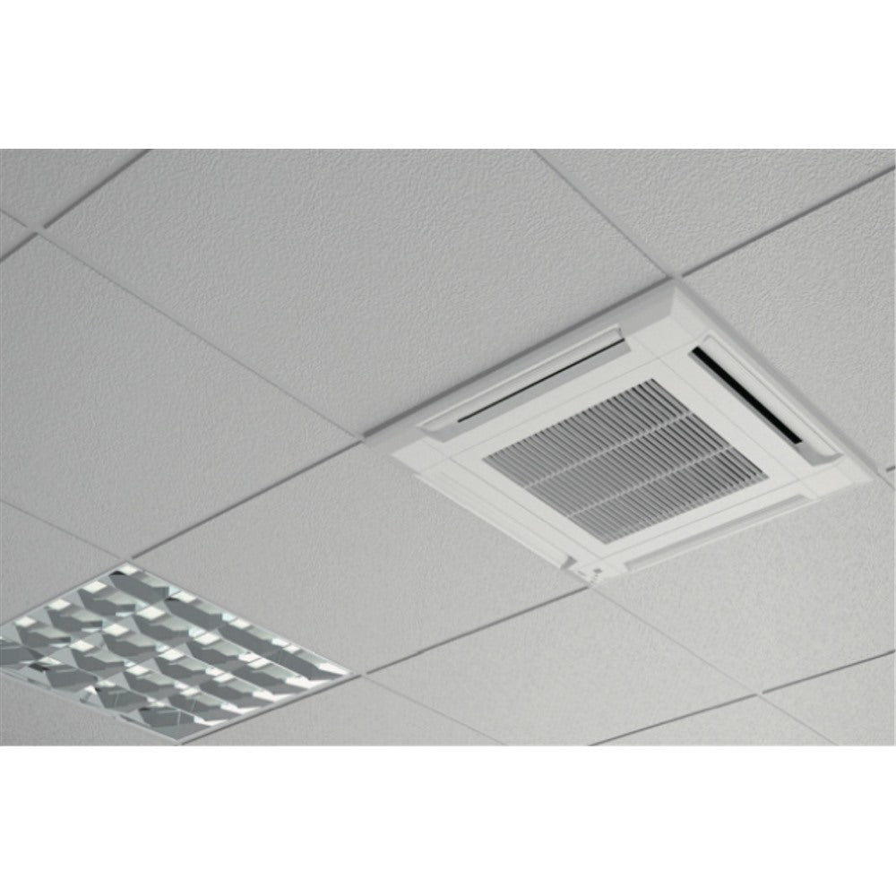 Fujitsu General Air Conditioner Circular Air Flow Cassette Inverter 22000 btu AUXG22KRLB With Control and Panel