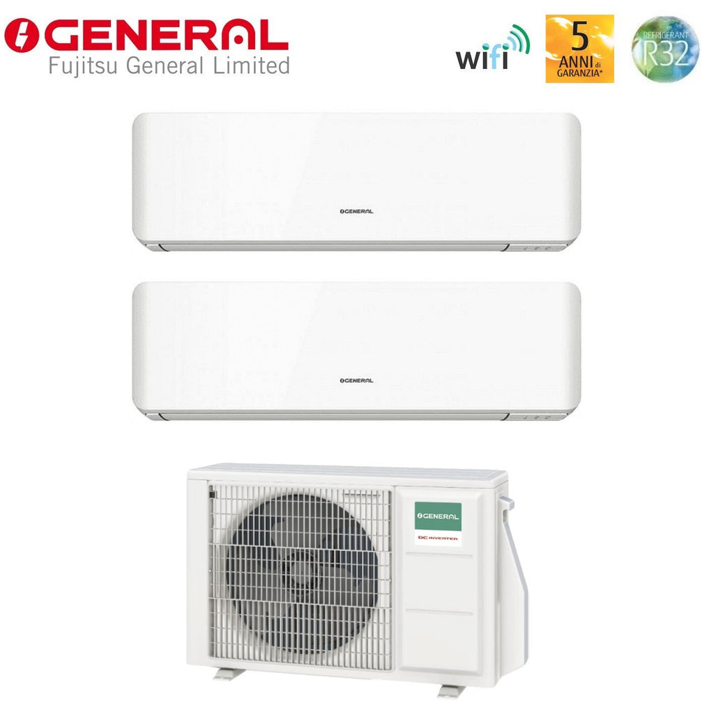 Fujitsu General Standard KM airconditioner dual-split 2x 9000 BTU