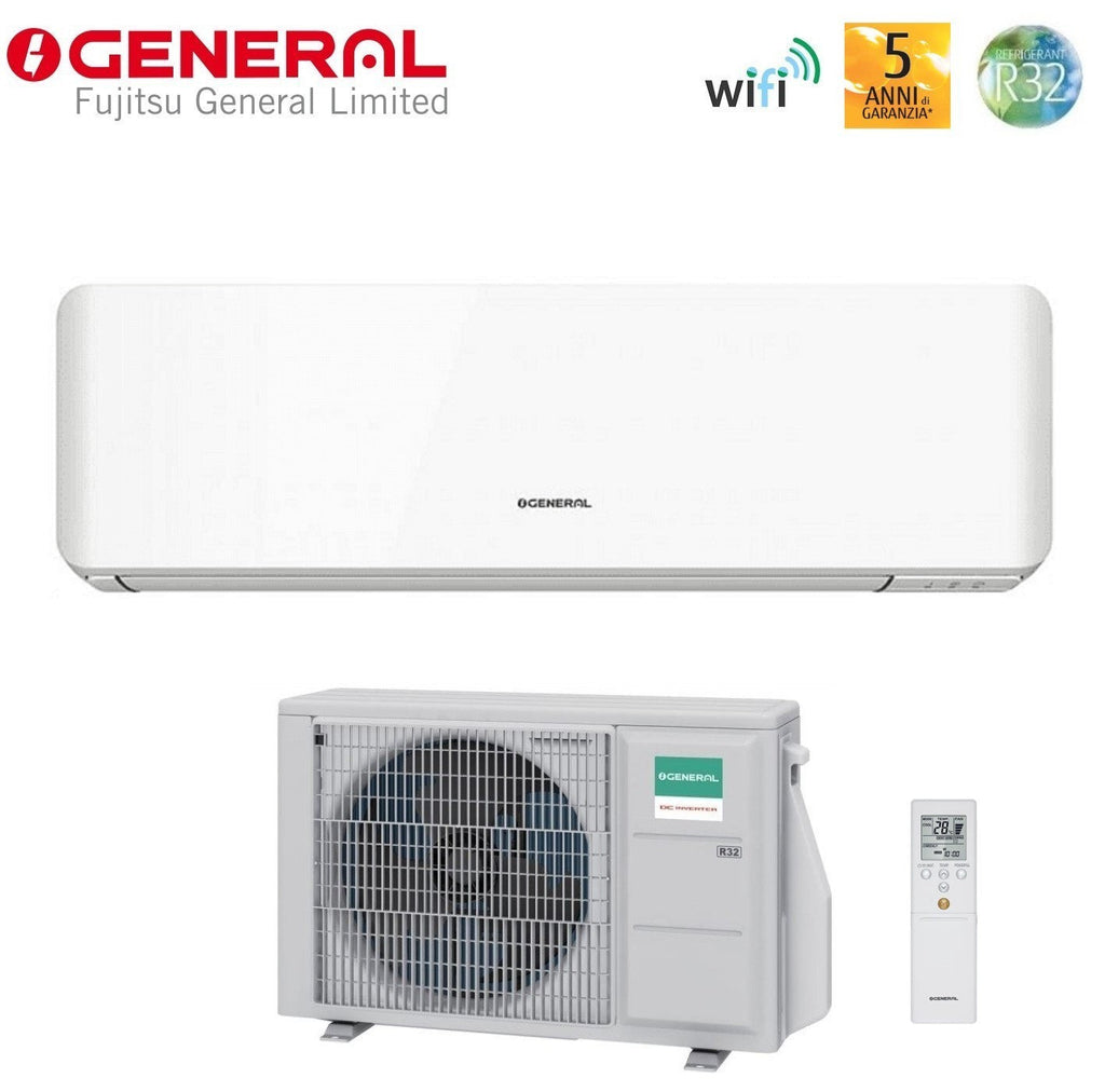 Air conditioner General Fujitsu Standard KM 14000 Btu ASHH14KMCG R-32 built-in Wi-Fi