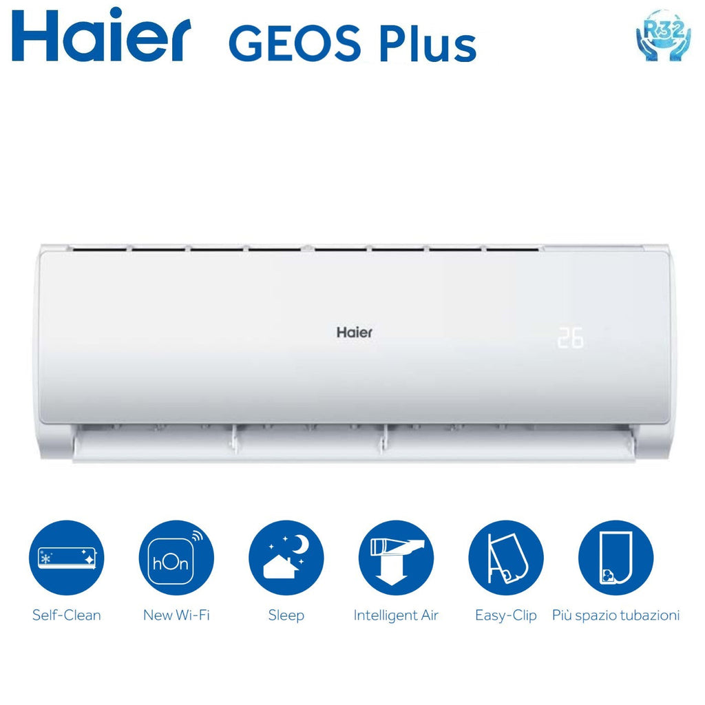 Haier Revive dual-split airconditioner 9+9 met 2U50MEFFRA (R-32, Wi‑Fi)
