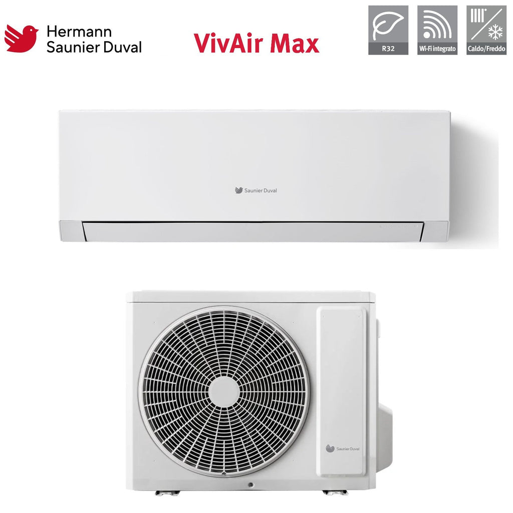 Air conditioner Hermann Saunier Duval VivAir Max 12000 Btu SDHP 1-035 WN R-32 built-in Wi-Fi