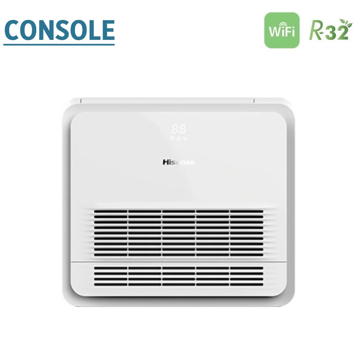 Hisense Trial Split Console 9+9+9 Air Conditioner with 3AMW62U4RFA R-32 Wi-Fi Optional with 9000+9000+9000 Series Remote Control - New