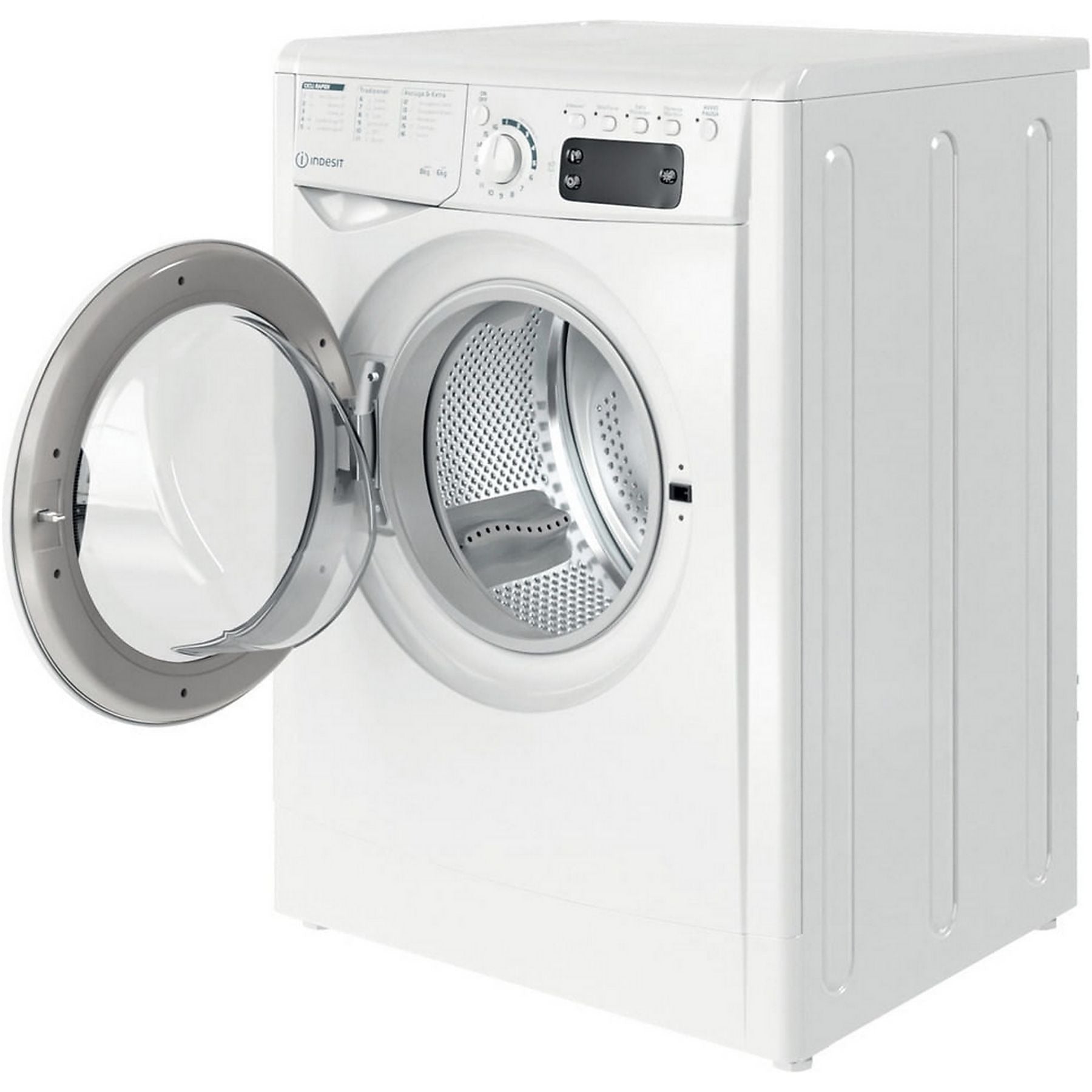 Lavasciuga Indesit EWDE861483WITN 8 Kg (Lavaggio) 6 Kg (Asciugatura) 1400 Giri (A89xL64,5xP59) white