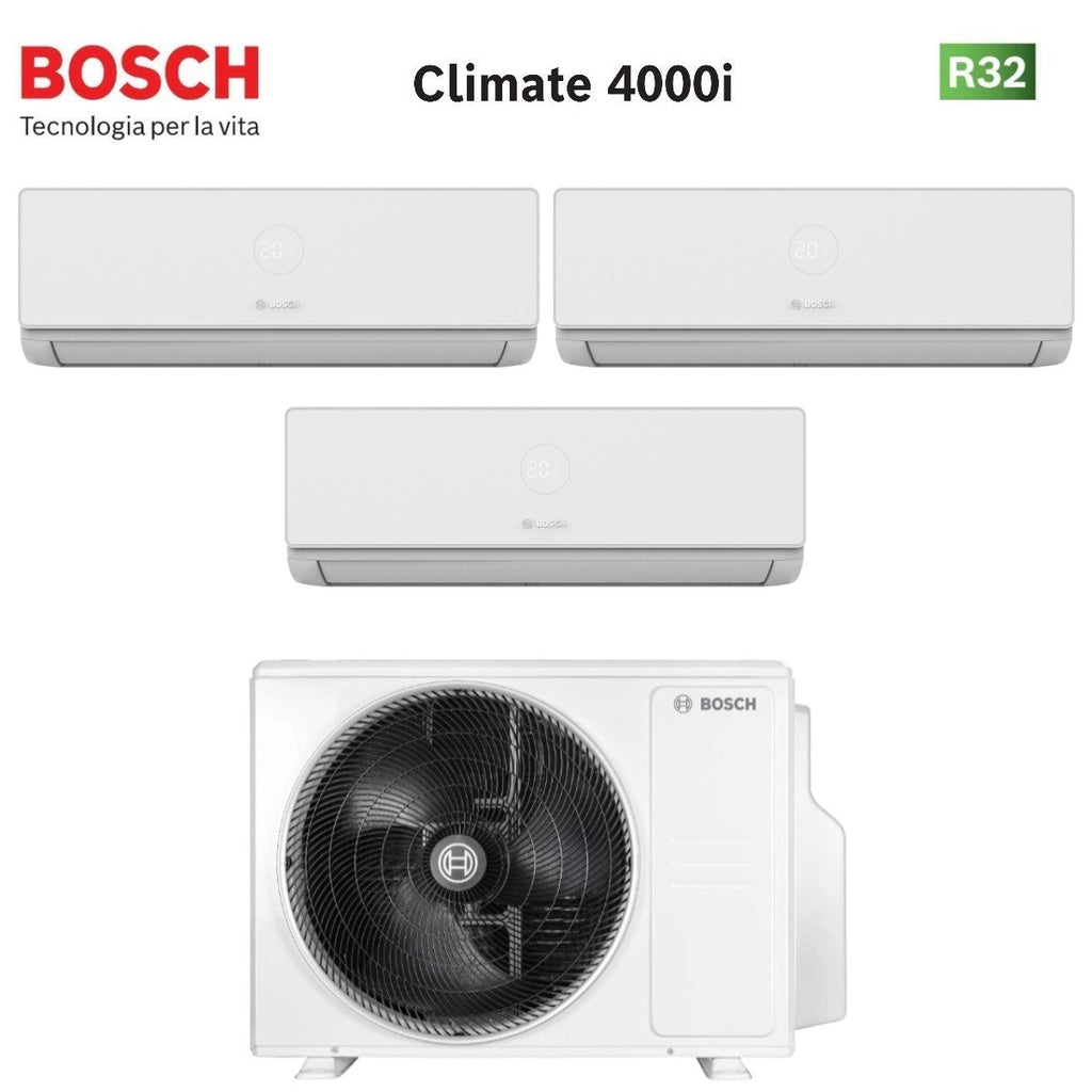 Bosch Climate 4000i tri-split airconditioner 9+9+12 met CL5000M 79/3 E