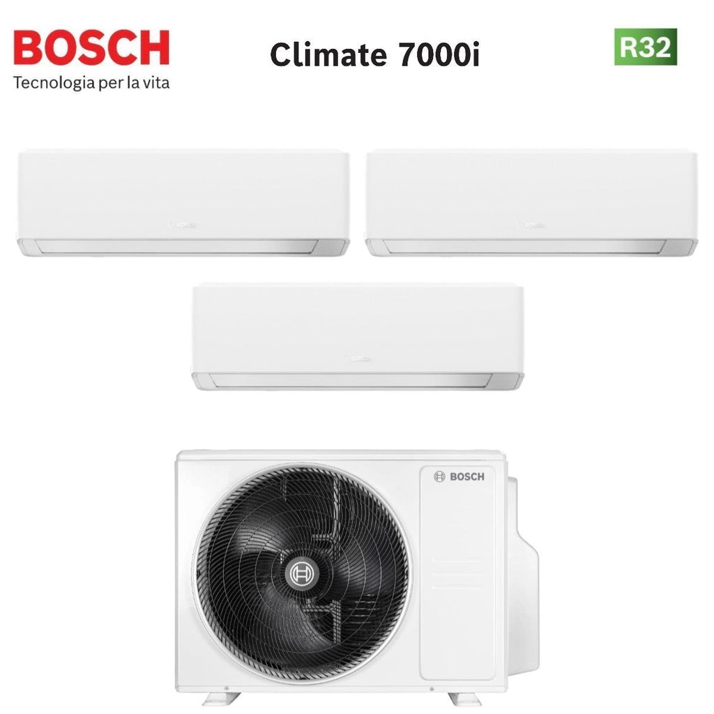 Bosch Climate 7000i White Airconditioner tri-split 7+7+9 CL5000M 79/3 E