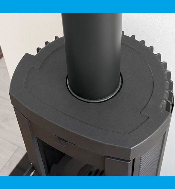 La Nordica Candy houtkachel 7.2 kW antraciet