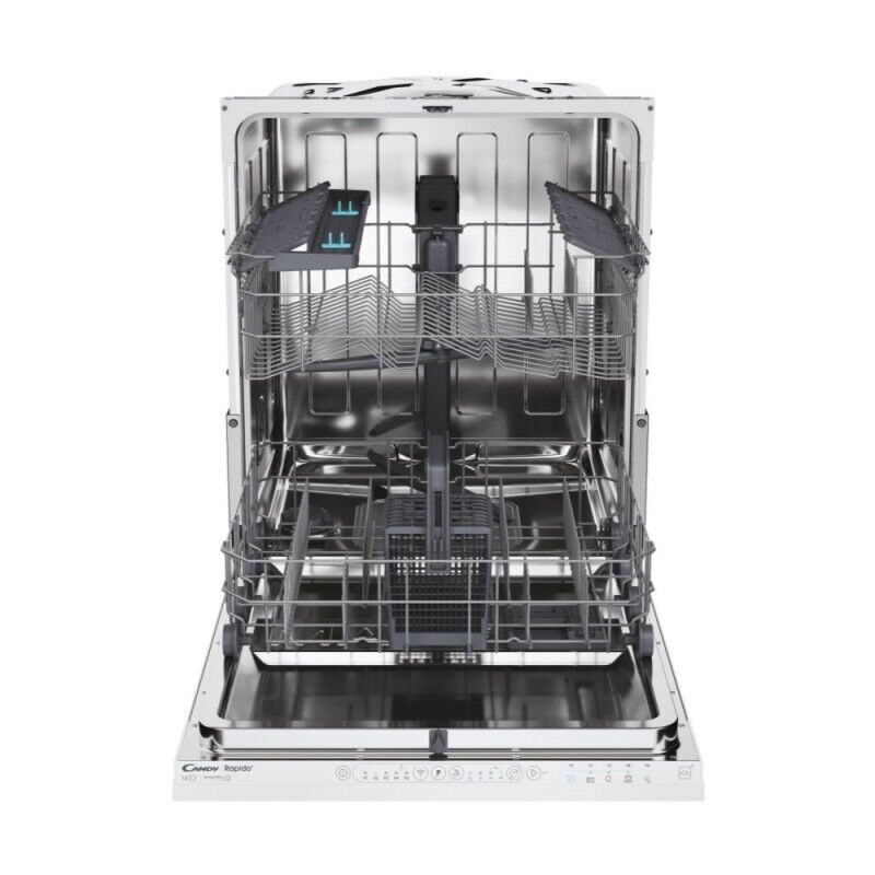 Candy Rapido' CI3E53L0W Built-in Dishwasher 13 place settings Class E (A85xL59,8xP55) Speed Drive Inverter Motor