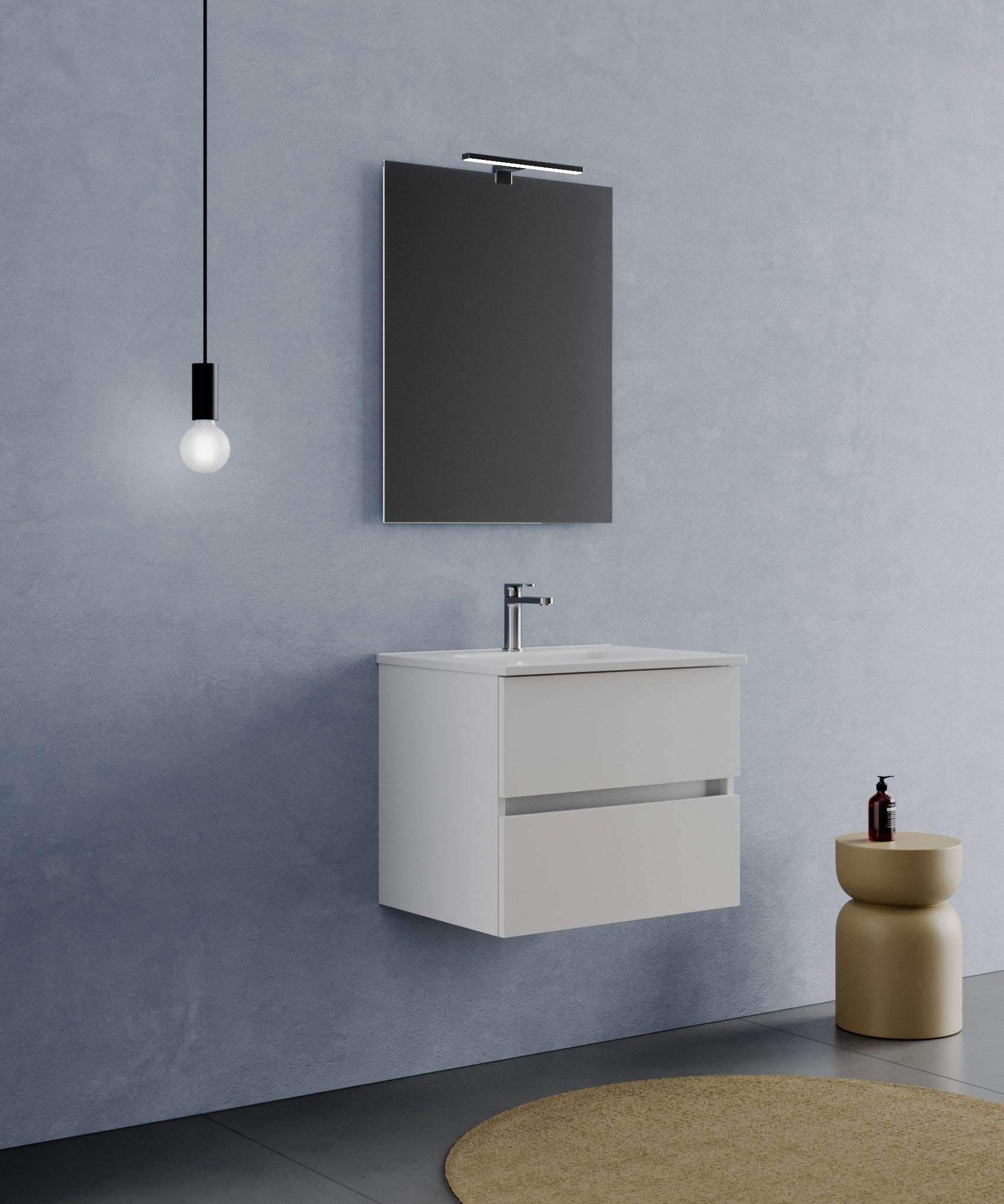 Legnox Crea badkamermeubel 60 cm met 2 lades