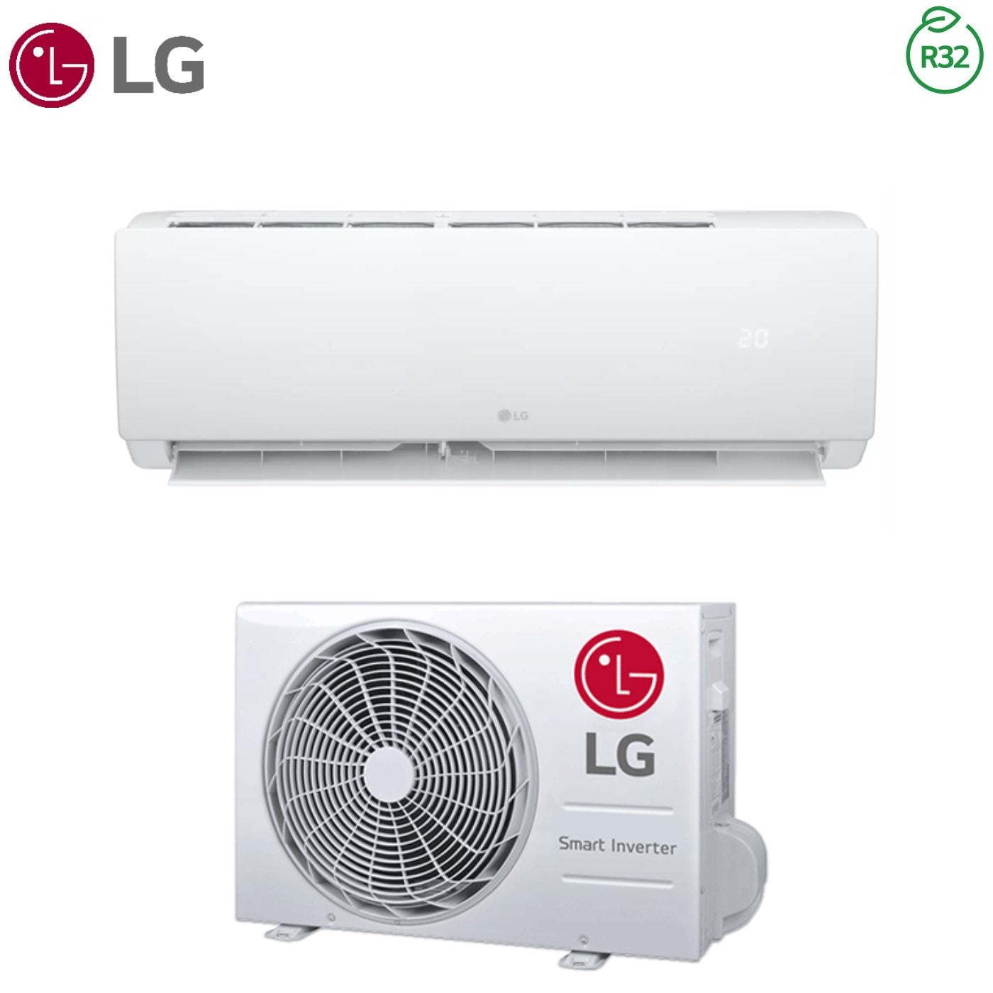 LG Libero 9000 BTU Air Conditioner R-32 Wi-Fi Built-in | WZ09AWN