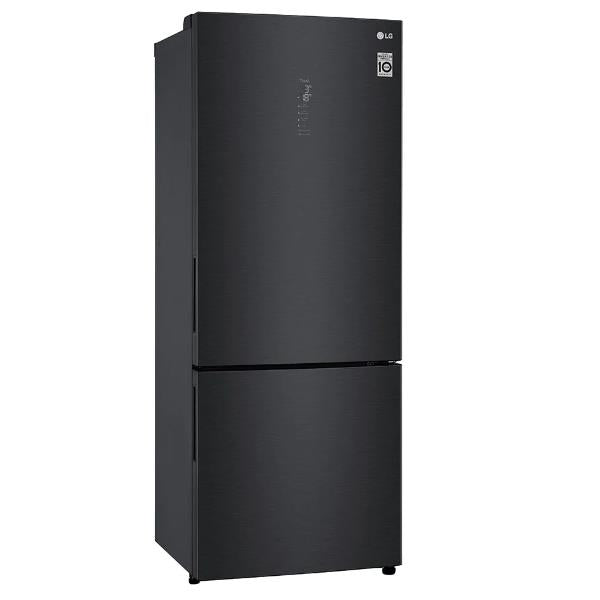 LG GBB569MCAMN Koel‑vriescombinatie 462 L Wi‑Fi Zwart