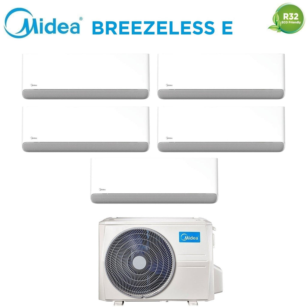 Midea Breezeless E Penta Split Airconditioner 5×9000 Btu (M5OE-42HFN8-Q)