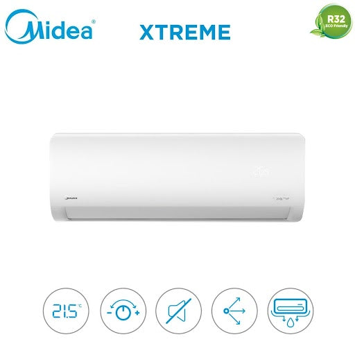 Unità Interna wall-mounted Midea Inverter series XTREME 18000 Btu MSAGBU-18HRFN8 R-32 built-in Wi-Fi