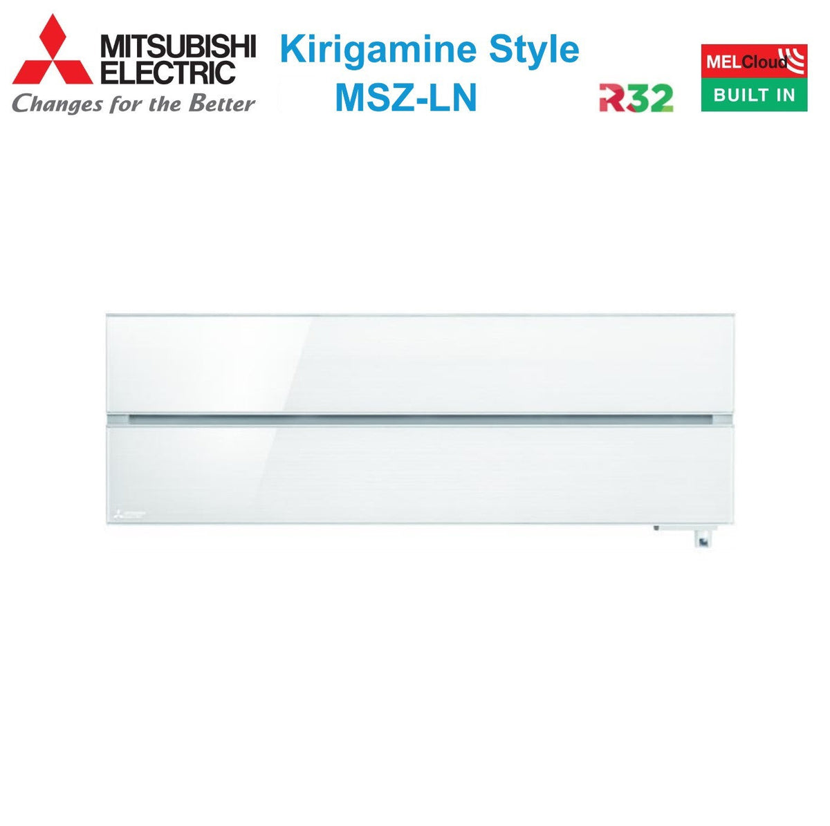 Mitsubishi Electric Kirigamine Style MSZ‑LN tri‑split airconditioner 9000+12000+12000 MXZ‑4F72VF