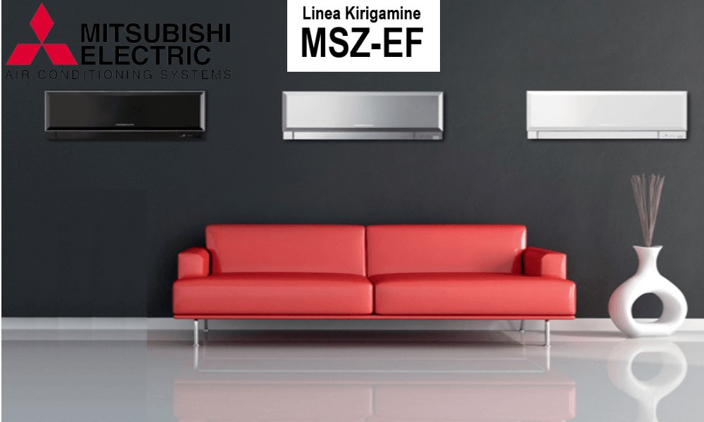 Mitsubishi Electric MSZ-EF35VG(K)S airconditioner-binnenunit 12000 BTU zilver