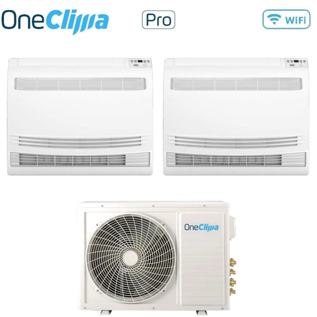 OneClima MLT18x2/Y24 dual-split console Airconditioner 2×12.000 BTU