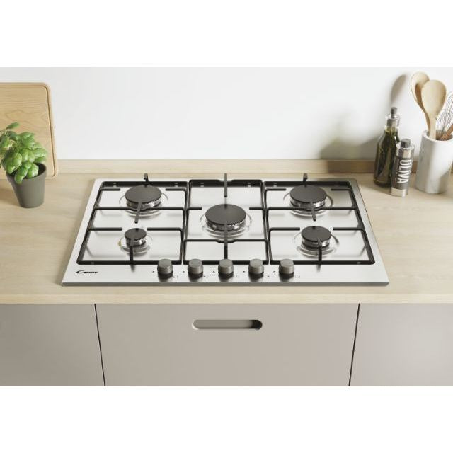 Candy CHW7X Idea gas-kookplaat 75 cm, 5 branders