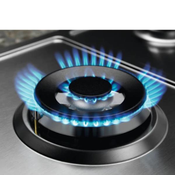 Electrolux EGS7534X gas-kookplaat 5 branders 74.4x51