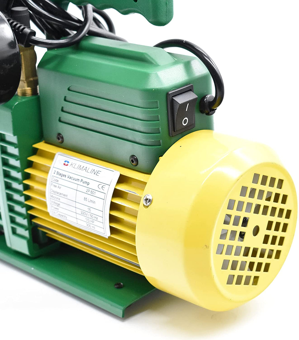 Klimaline 2-traps vacuümpomp 50 L/min voor HFO/R32/R410/R1234YF