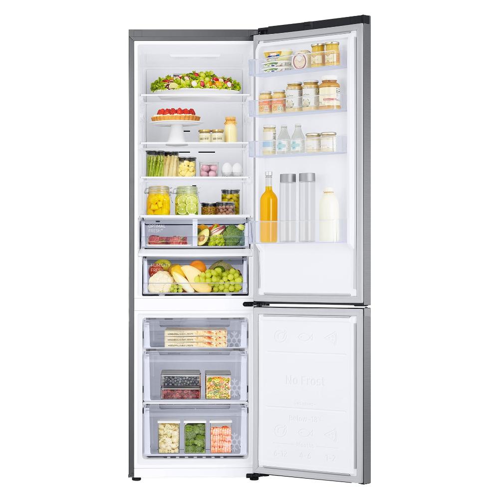 Samsung RB38C607AS9 koel-vriescombinatie 387 L, No Frost, Wi‑Fi, energieklasse A