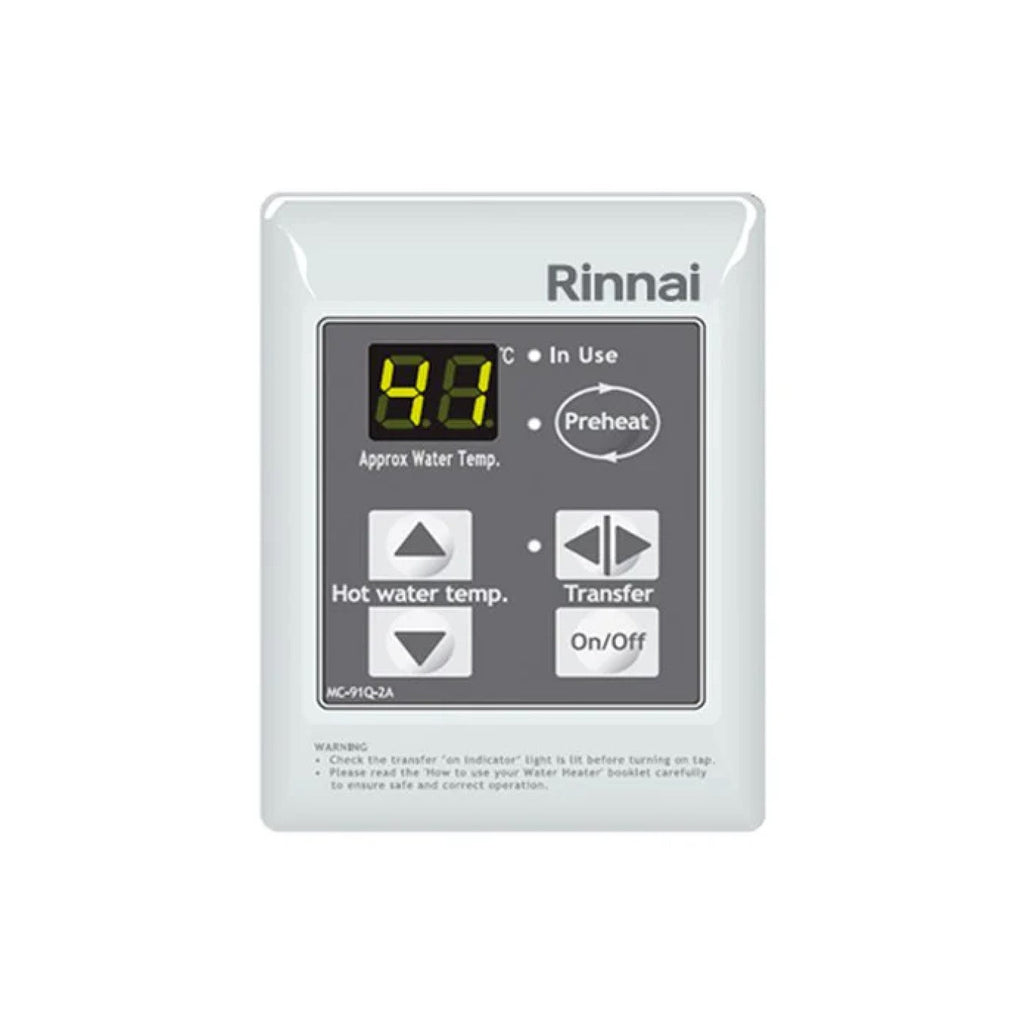Rinnai Infinity 28E LPG gasdoorstroomboiler voor buiten 28 l/min