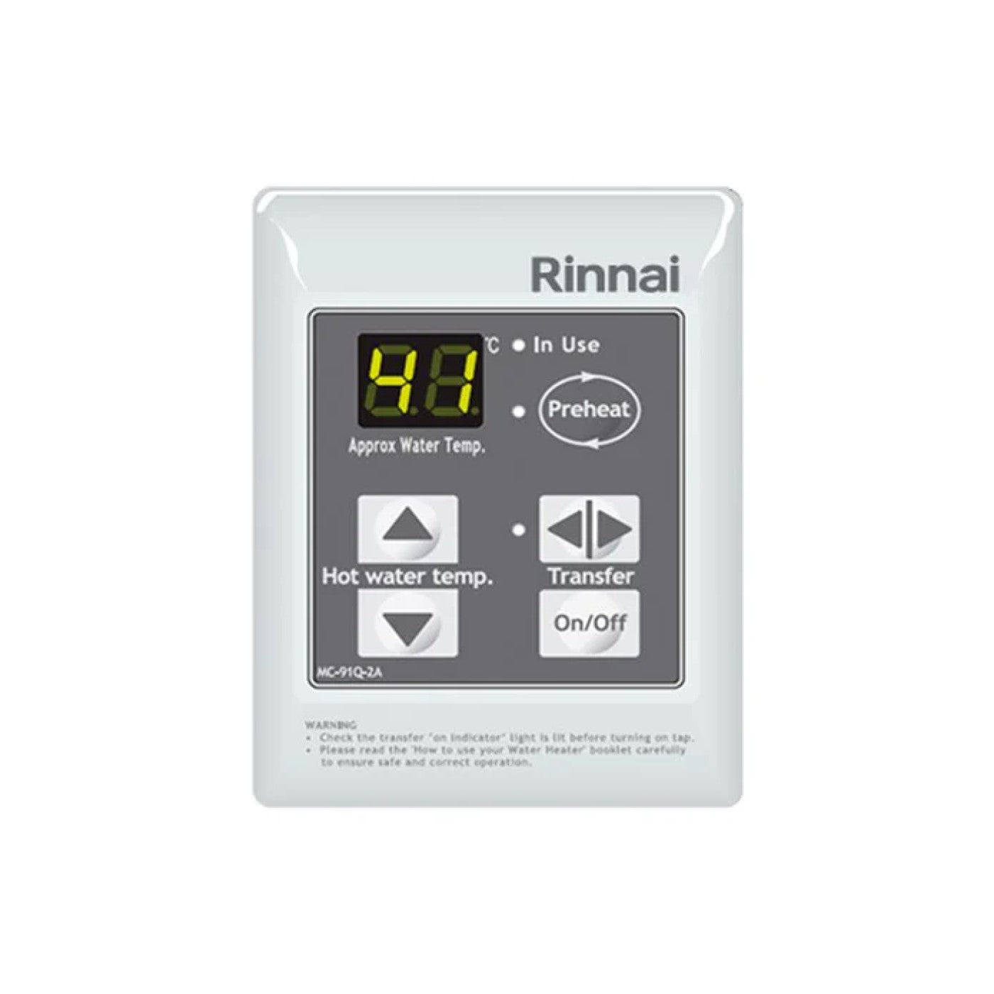 Rinnai Infinity 28e waterverwarmer buiten 28 l/min aardgas