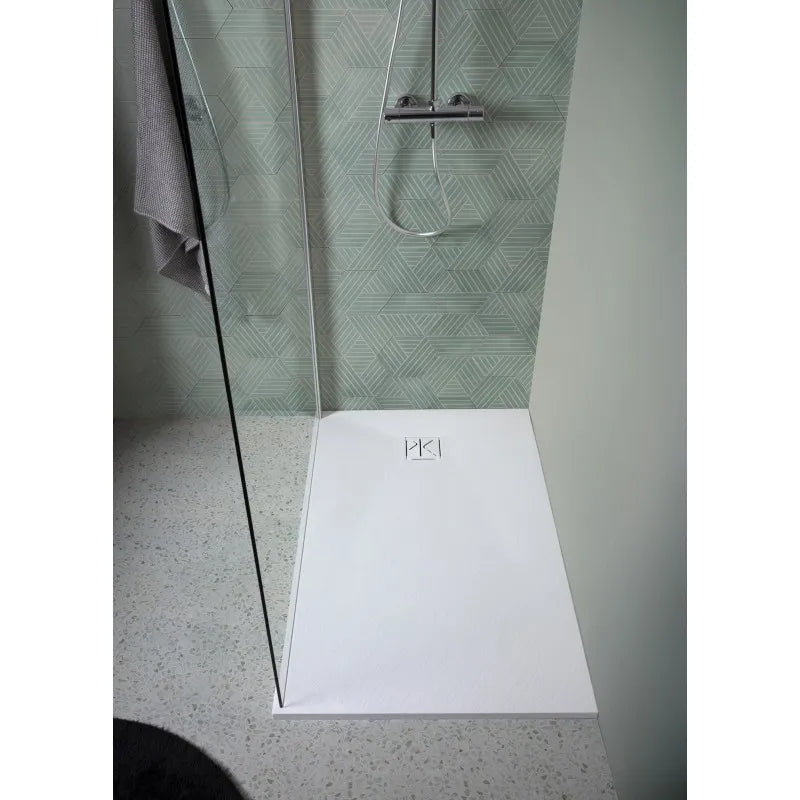 Piatto Doccia SFA Kinedo Pietraviva 100 x 70 cm in Resina Rinforzata Effetto Pietra