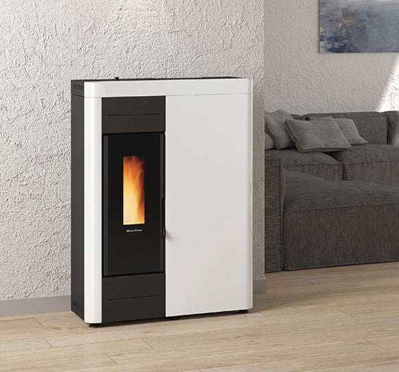 La Nordica Virna Idro pelletkachel 14,5 kW wit