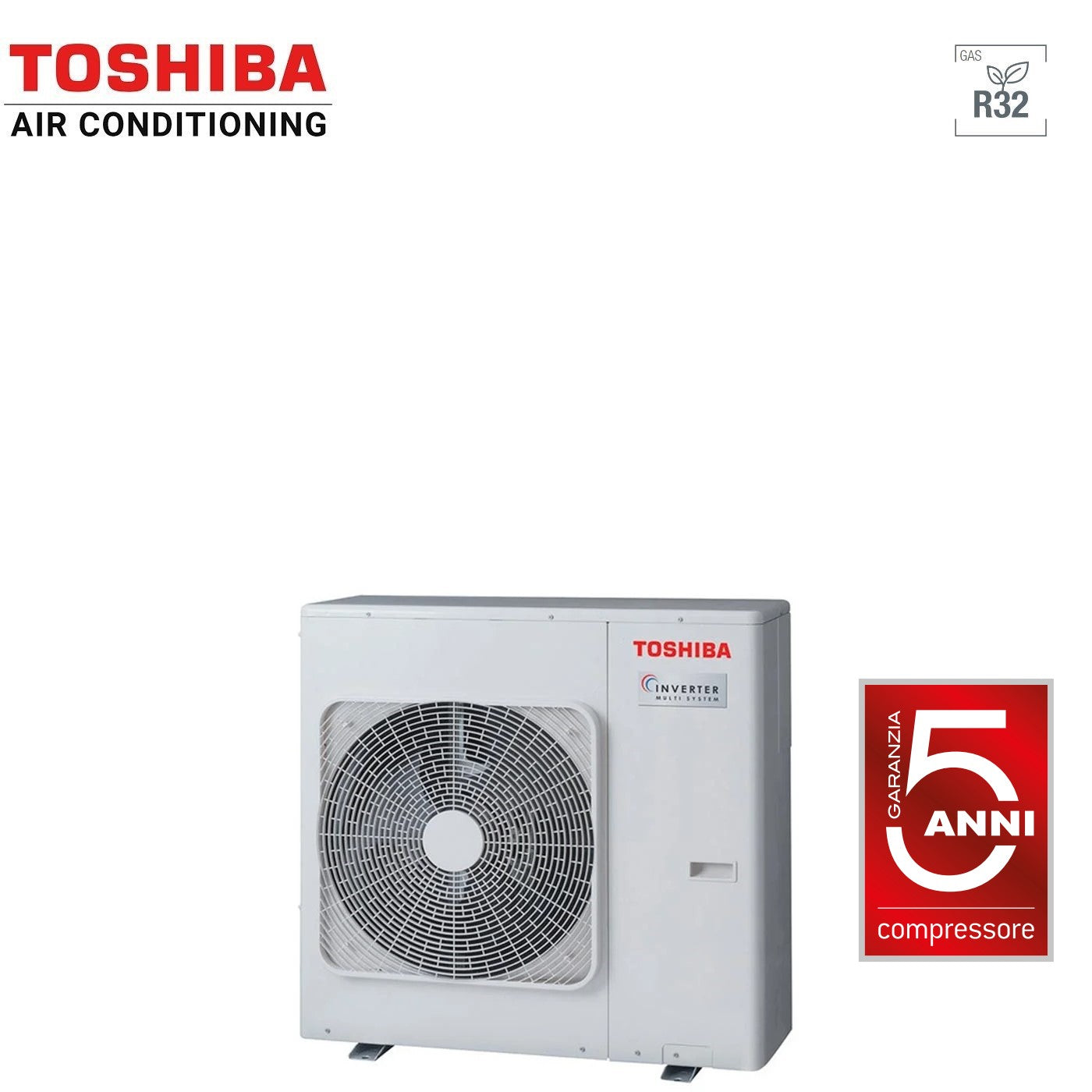 Toshiba RAS-4M27G3AVG Buitenunit Multisplit 4-zone 8,0 kW