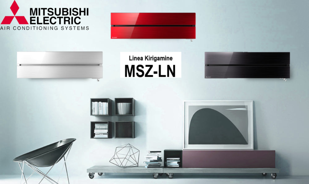 Mitsubishi Electric MSZ-LN35VGR airconditioner binnenunit 12000 BTU Ruby Red