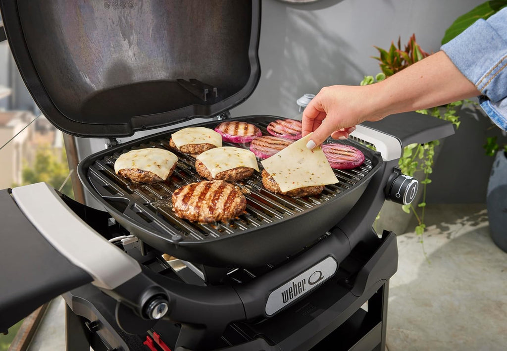 Weber Q 1200N gasbarbecue 2, 93 kW met zijtafels