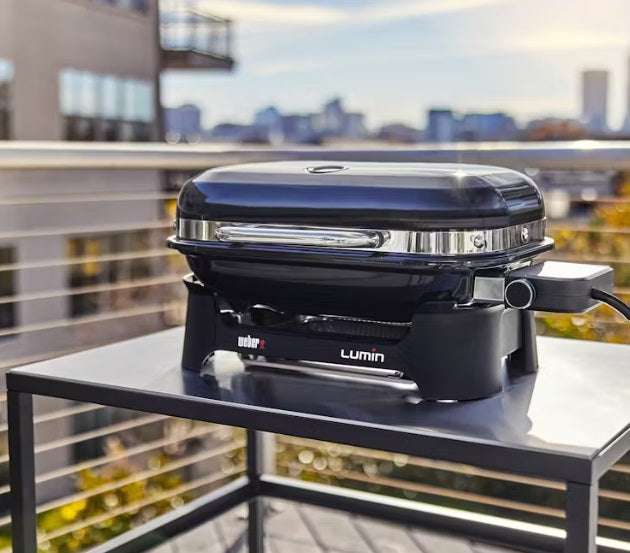 Barbecue Elettrico Weber Lumin Compact black