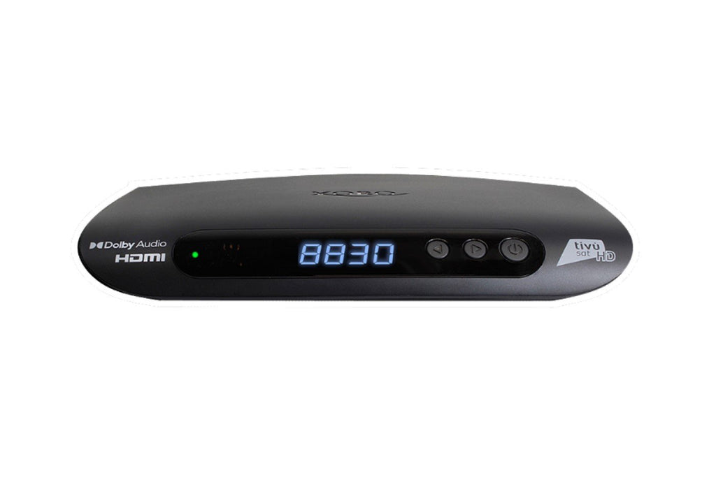 Ready for delivery - Xoro tivùsat HD DVB-S2 certified satellite receiver decoder with integrated Nagra CA system HRS 8830