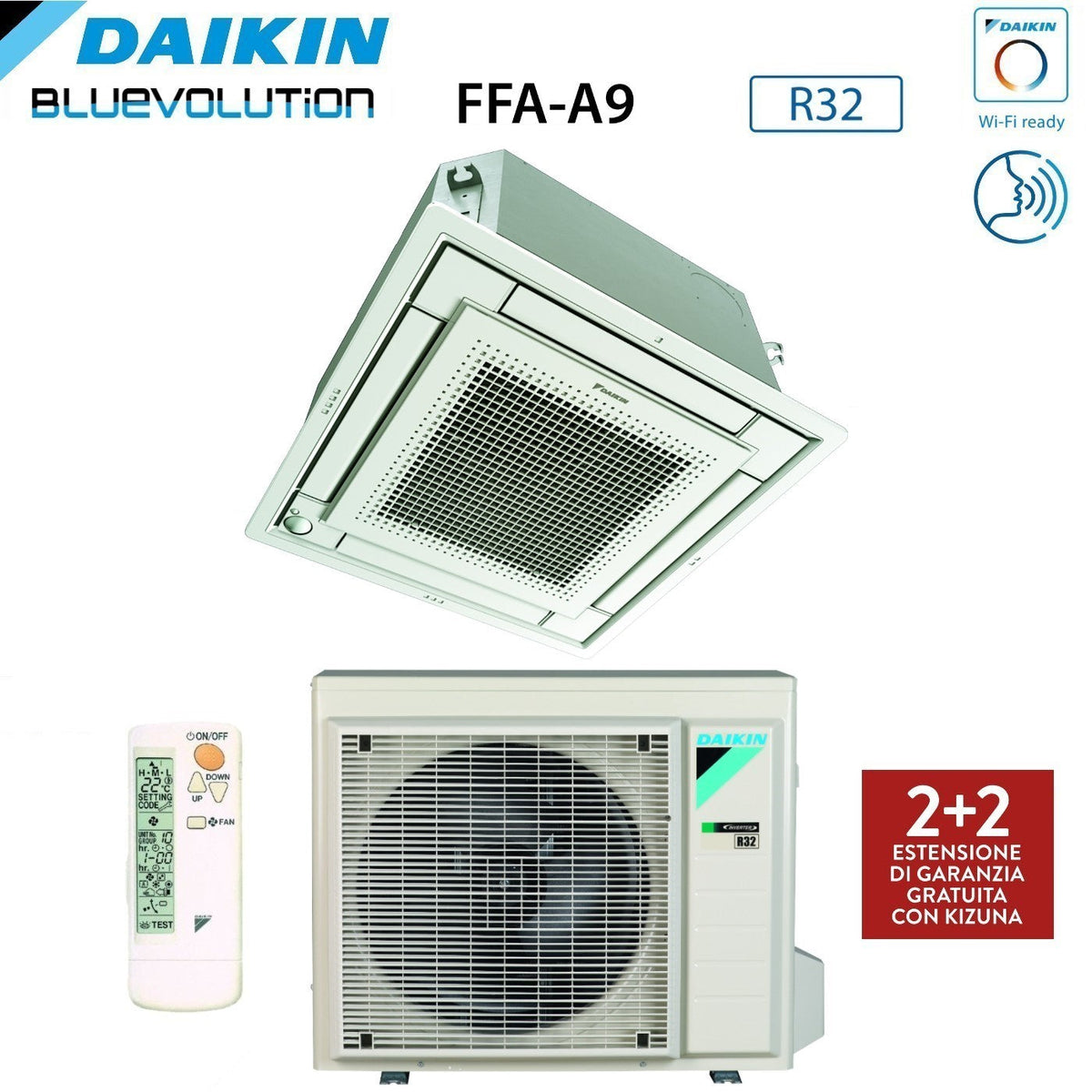 Daikin FFA25A9 cassette airconditioner