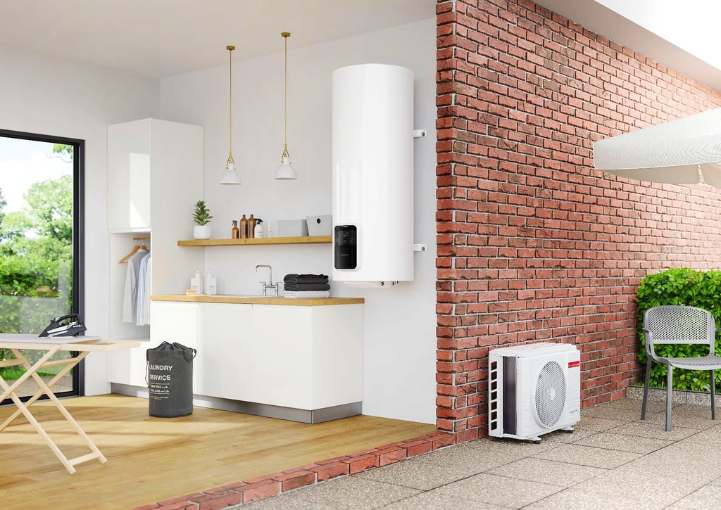 Ariston Nuos Split ER 120 WH boiler 120 l met split warmtepomp en Wi‑Fi