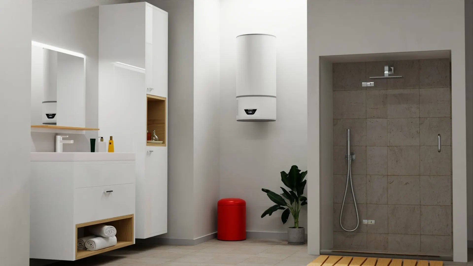 Scaldabagno Elettrico Ariston Lydos Hybrid 130 Litri Wi-Fi Integrato