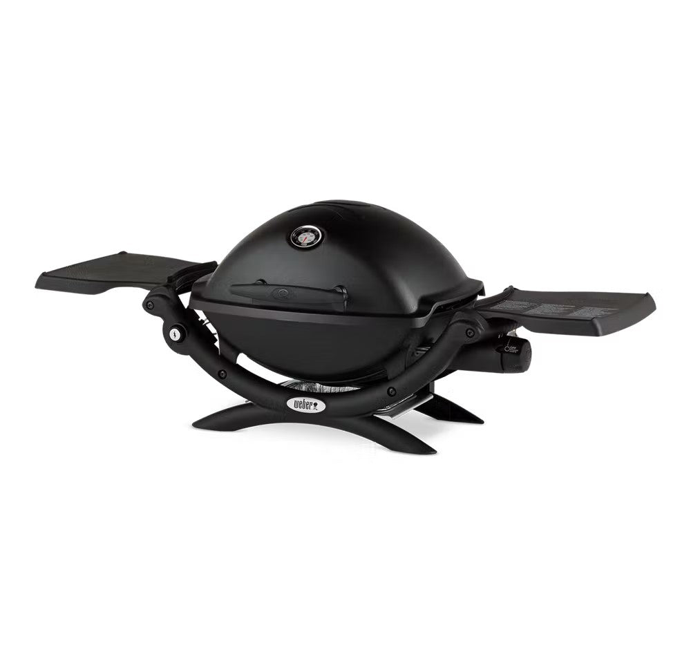 Weber Q 1200 gasbarbecue 2.48 kW zwart