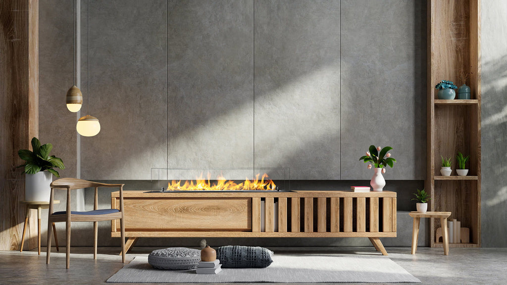 Divina Fire bio-ethanolbrander 100 cm met glas