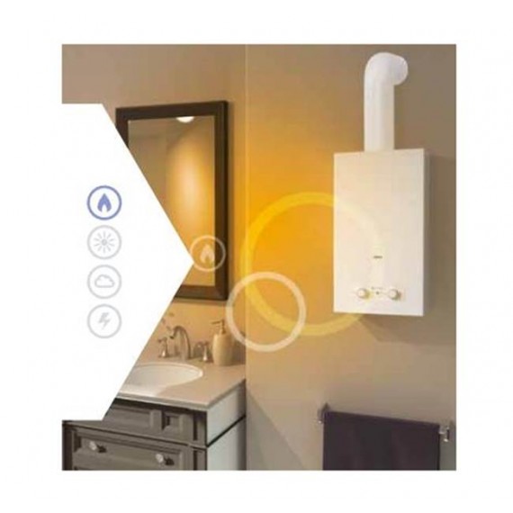 Chaffoteaux BRD LNX 11 LPG waterverwarmer 11 l/min open verbrandingskamer