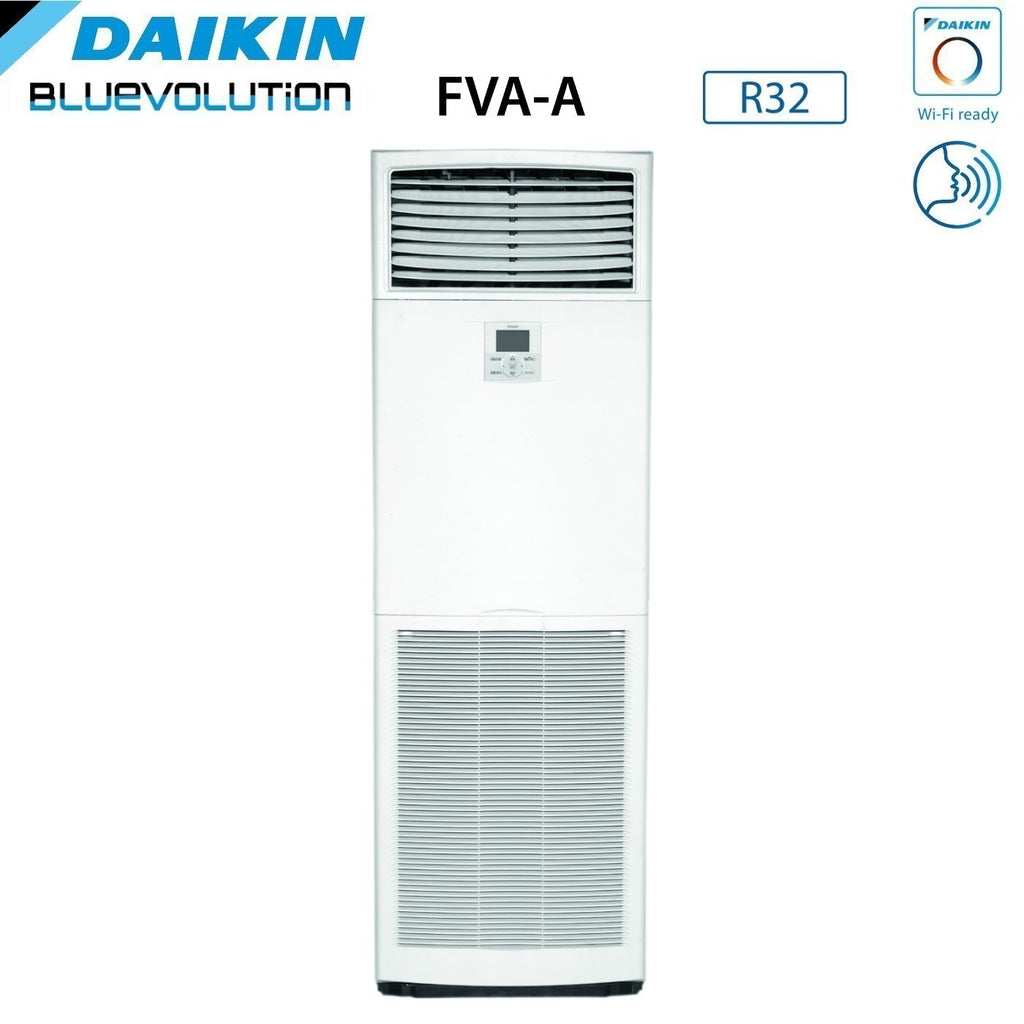 Daikin Bluevolution Column Air Conditioner 42000 Btu FVA125A + RZASG125MV1 Single Phase R-32 Wi-Fi Optional