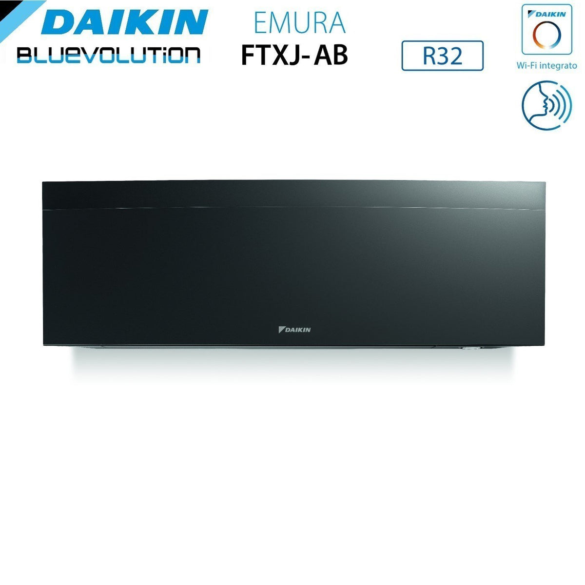 Daikin Emura III dual-split airconditioner zwart